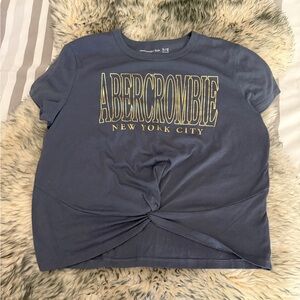 Abercrombie Blue Graphic Tee